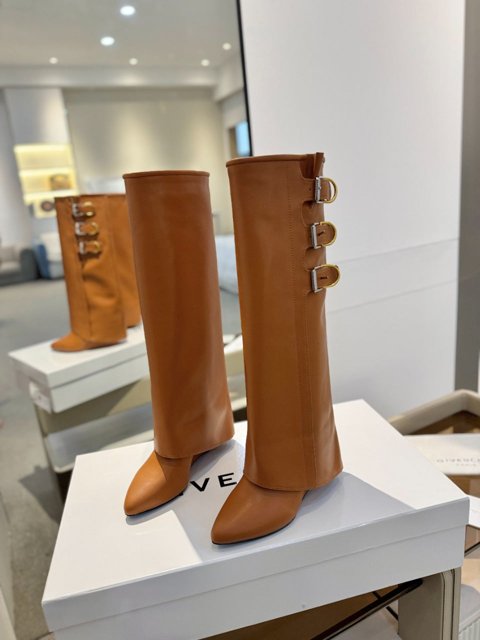 Givenchy Shark Lock Boots