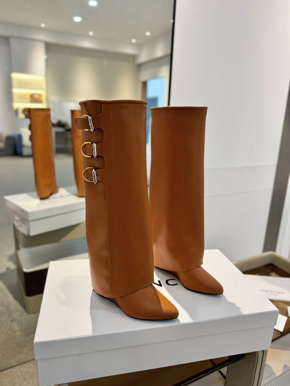Givenchy Shark Lock Boots