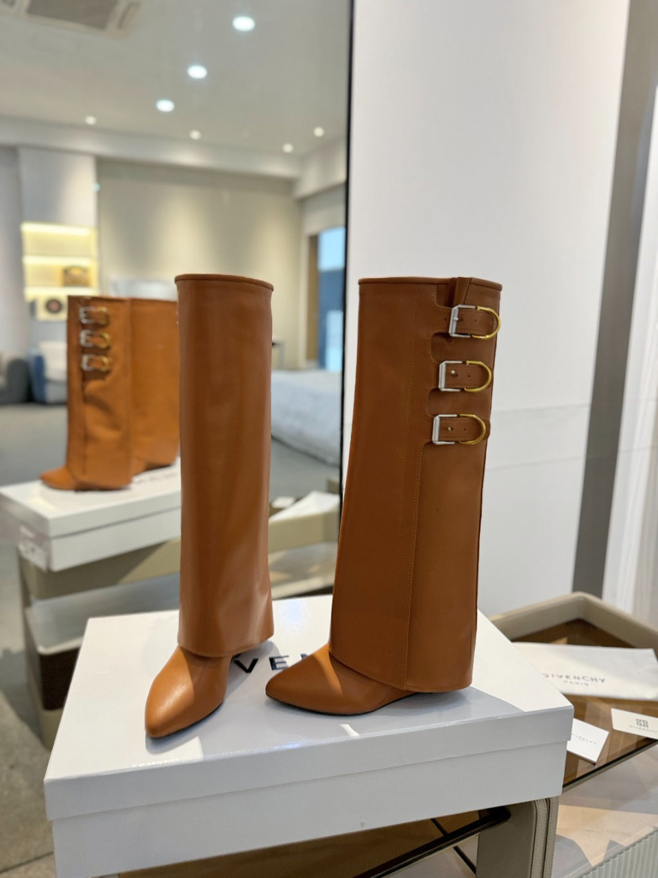 Givenchy Shark Lock Boots