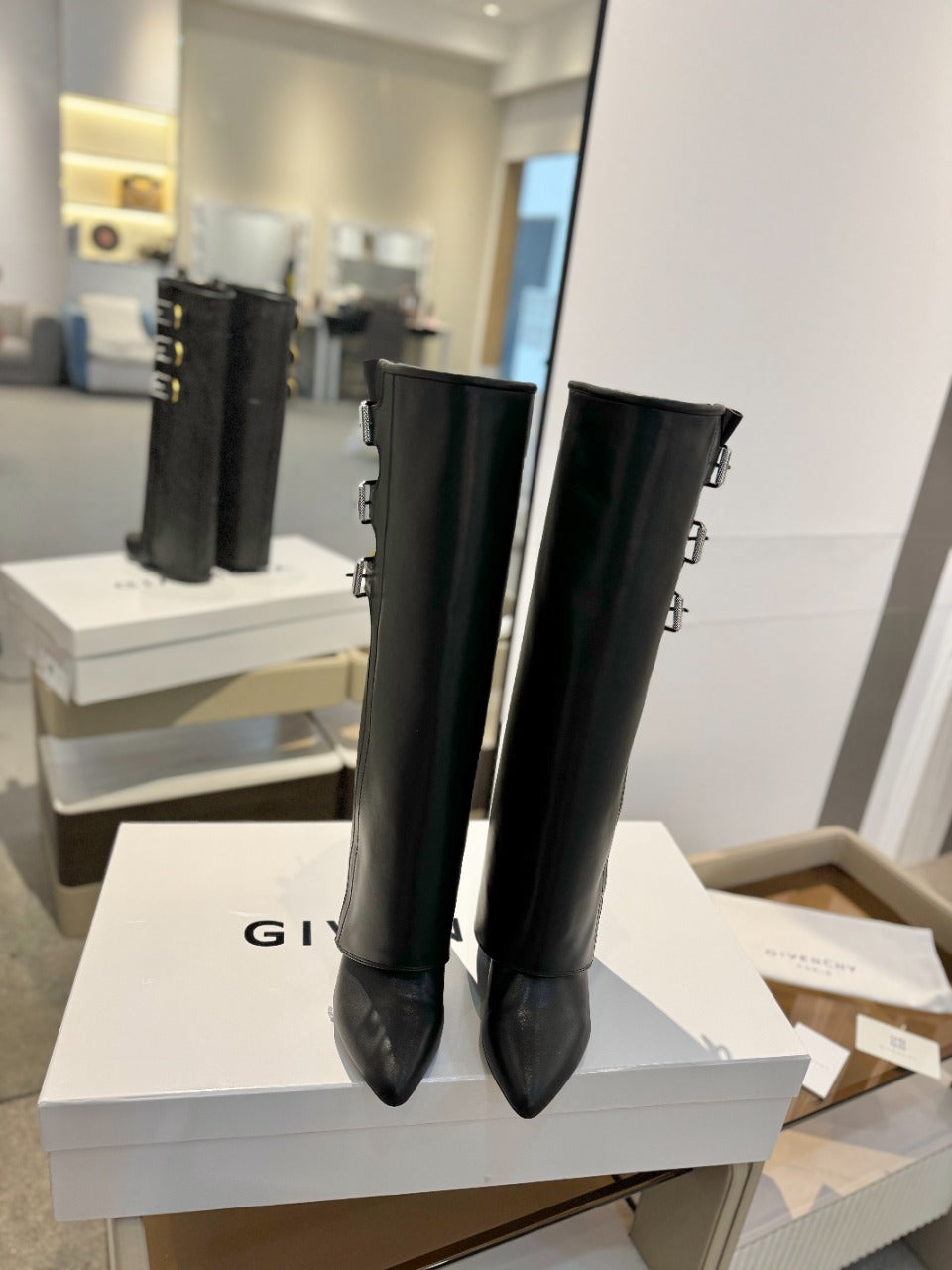 Givenchy Shark Lock Boots