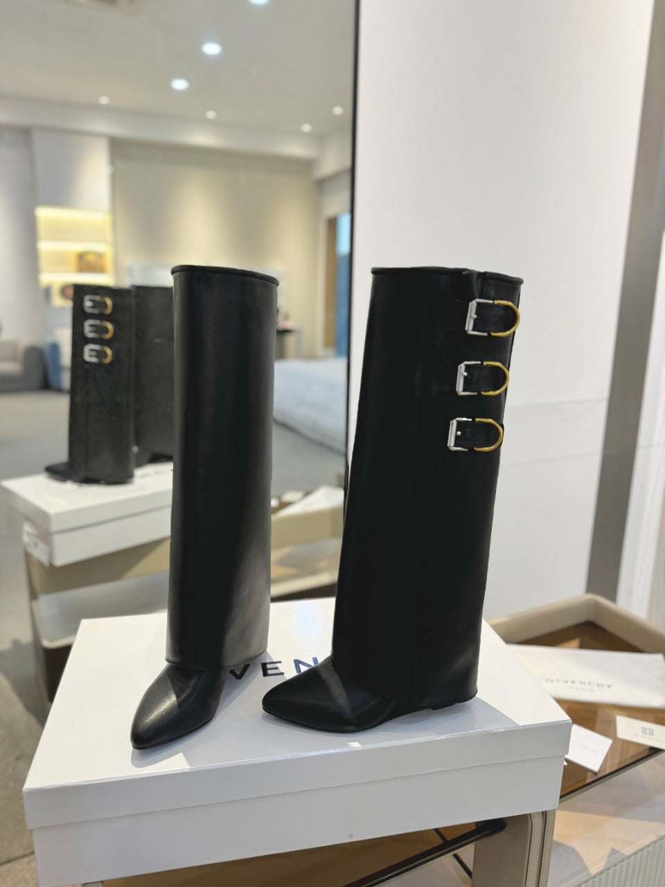 Givenchy Shark Lock Boots