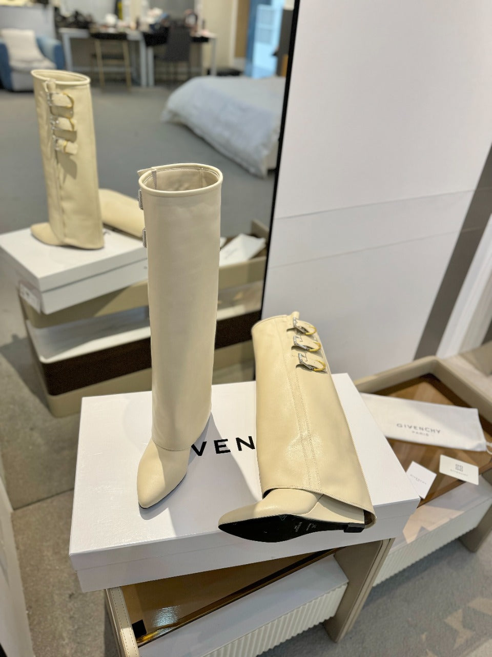 Givenchy Shark Lock Boots
