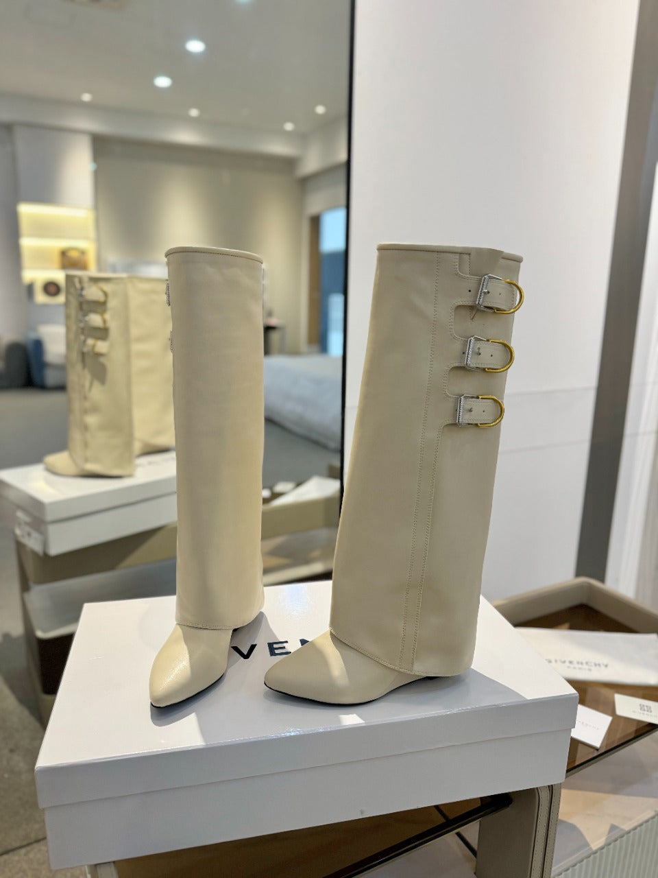 Givenchy Shark Lock Boots