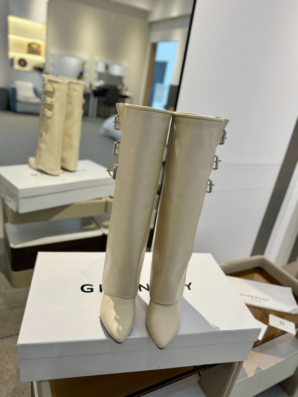 Givenchy Shark Lock Boots