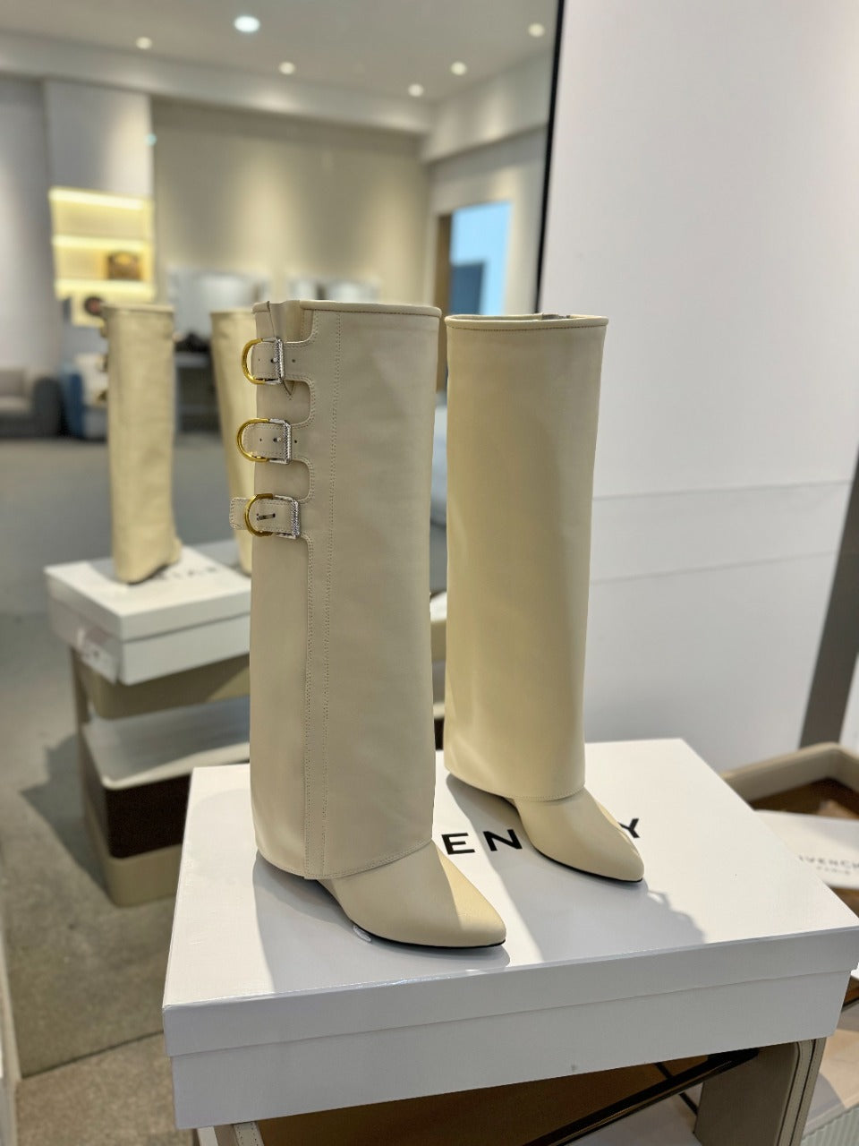 Givenchy Shark Lock Boots
