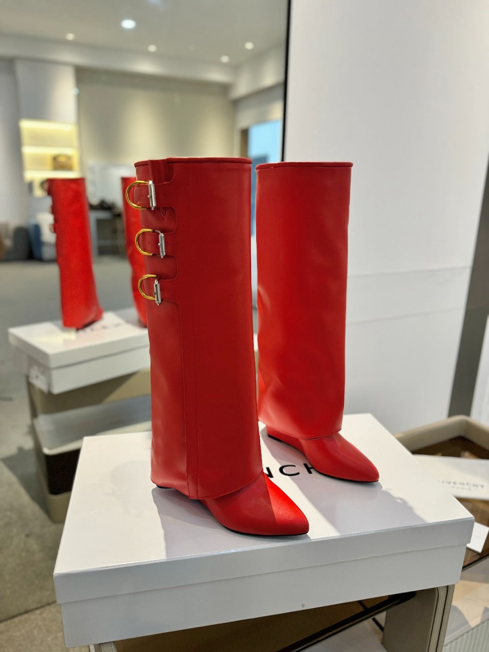 Givenchy Shark Lock Boots