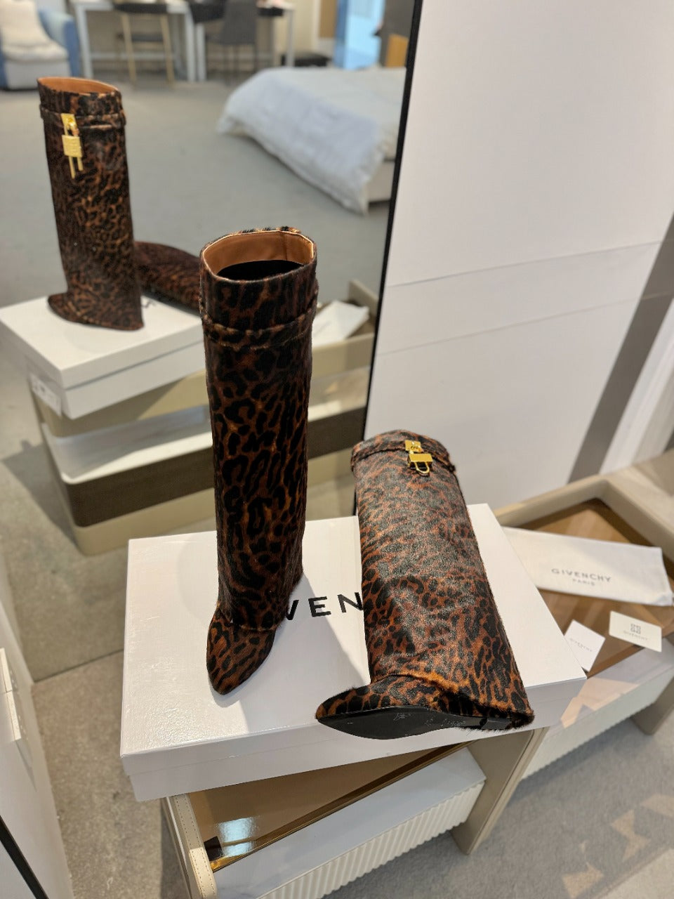 Givenchy Shark Lock Boots