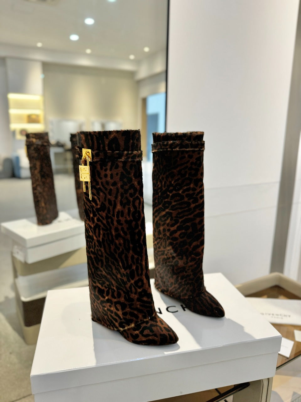 Givenchy Shark Lock Boots